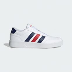 Buty Breaknet 3.0. Białe buty fitness męskie Adidas, na fitness i siłownię. Za 276.50 zł.