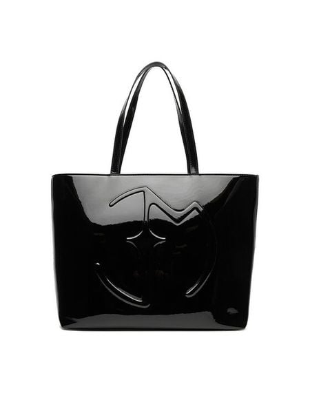 Eva Minge Torebka EO-ALISON-LDA8224-1 Czarny. Czarne torebki klasyczne damskie Eva Minge, bez wzorów, z materiału, bez dodatków. Za 239.99 zł.