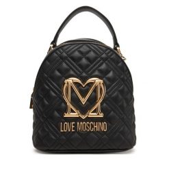 Plecak LOVE MOSCHINO. Czarne plecaki damskie Love Moschino, bez wzorów. Za 1,009.00 zł.