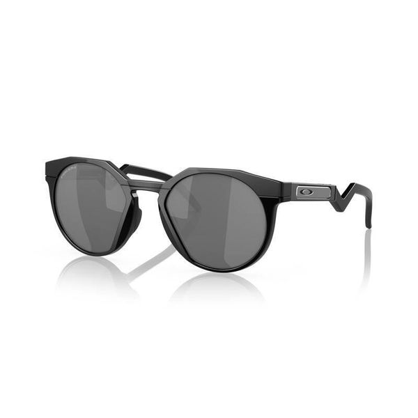 Okulary przeciwsłoneczne szklane Oakley HSTN Prizm. Czarne okulary przeciwsłoneczne damskie Oakley, okrągłe. Za 760.90 zł.