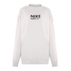 Bluza damska Nike Sportswear Oversized Crew-Neck. Szare bluzy bez kaptura damskie Nike. Za 259.99 zł.