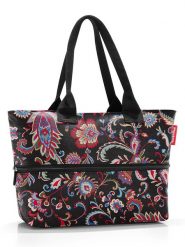 Reisenthel Shopper bag w kolorze czarnym ze wzorem - 50 x 26 x 16 cm rozmiar: onesize. Czarne shopper bag damskie Reisenthel, bez wzorów, z materiału, bez dodatków. Za 96.60 zł.