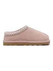 Clarks Skórzane kapcie w kolorze jasnoróżowym rozmiar: 40. Różowe kapcie damskie Clarks, ze skóry. Za 178.79 zł.