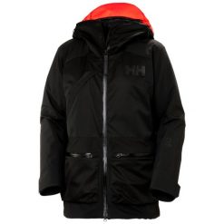 Damska kurtka narciarska z kapturem Helly Hansen Whitewall Lifaloft 3.0T. Czarne kurtki damskie Helly Hansen, bez wzorów, z puchu, z kapturem, narciarskie. W wyprzedaży za 1,371.90 zł.