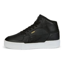 Buty Puma Ca Pro Mid W 386759 03 czarne. Czarne buty sportowe na co dzień damskie bez wzorów, z gumy. Za 489.47 zł.
