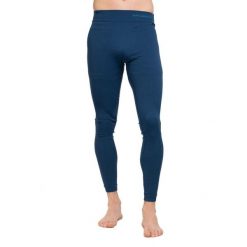 Legginsy męskie termoaktywne Brubeck Extreme Thermo. Niebieskie bielizna termoaktywna męska Brubeck, m, bez wzorów. Za 128.99 zł.