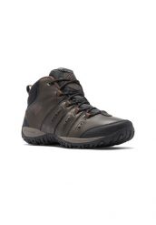 Buty COLUMBIA WOODBURN II CHUKKA WP OMN Brązowy. Brązowe buty trekkingowe męskie Columbia, z materiału, bez zapięcia, trekkingowe. Za 399.00 zł.