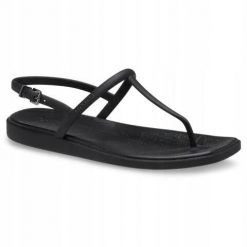 Japonki Dla Dorosłych Crocs Miami Thong Flip. Czarne klapki i japonki męskie Crocs, z materiału. Za 199.99 zł.