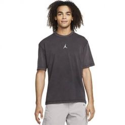Koszulka treningowa męska Nike Air Jordan Drifit. Czerwone t-shirty sportowe męskie Nike, m, bez ramiączek, do biegania. Za 248.00 zł.