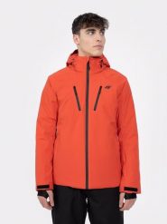 4F Kurtka narciarska w kolorze pomarańczowym rozmiar: M. Pomarańczowe kurtki narciarskie i snowboardowe damskie 4f, m, bez wzorów, z puchu, bez kaptura. Za 480.90 zł.