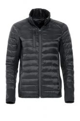 Clique Kurtka Lemont z wypełnieniem przypominającym puch i panelami softshell. Czarne kurtki męskie CLIQUE, m, bez wzorów, z poliesteru, bez kaptura. Za 270.89 zł.
