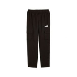 Spodnie cargo Puma Power. Czarne spodnie materiałowe męskie Puma, z bawełny. Za 222.50 zł.