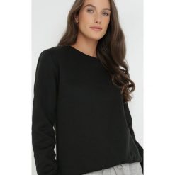 Czarna Bluza Sotear. Czarne bluzy bez kaptura damskie Born2be, l, z polaru. Za 34.99 zł.