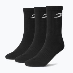 Skarpety męskie BOXRAW Crew 3. Czarne skarpetki męskie BOXRAW, bez wzorów, z bawełny. Za 73.99 zł.