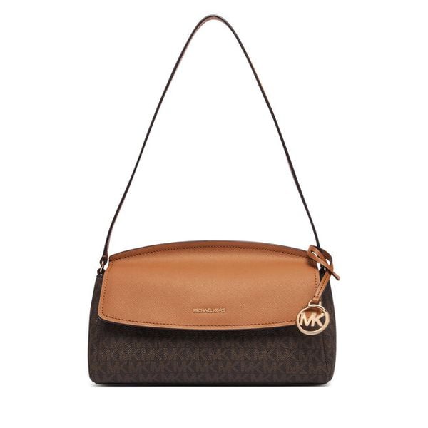 Torebka MICHAEL Michael Kors. Brązowe torebki klasyczne damskie MICHAEL Michael Kors, bez wzorów, bez dodatków. Za 879.99 zł.