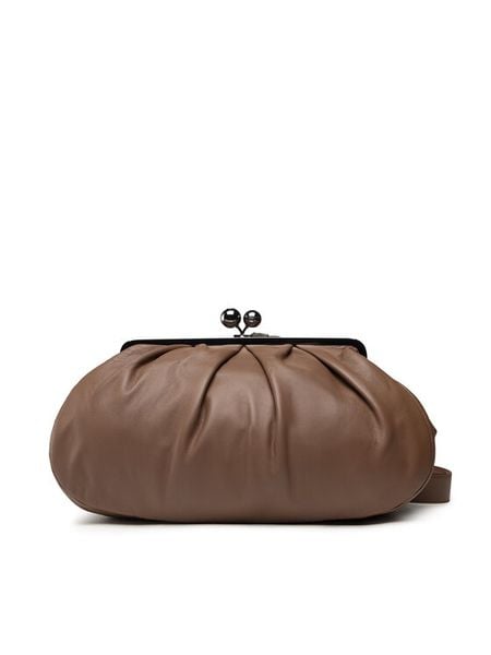 Weekend Max Mara Torebka Provino 55161812600 Brązowy. Brązowe torebki klasyczne damskie Weekend Max Mara, bez wzorów, ze skóry, bez dodatków. Za 1,889.00 zł.