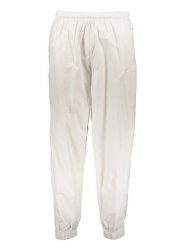 Nike Spodnie sportowe w kolorze kremowym rozmiar: M. Brązowe spodnie dresowe damskie Nike, m, outdoorowe. Za 241.56 zł.