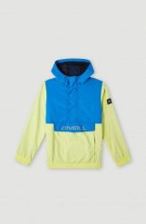 Kurtka wiosenna wiatrówka chłopięca O'neill Outdoor. Niebieskie kurtki outdoor męskie O'neill, bez wzorów, z materiału, z kapturem. Za 139.00 zł.