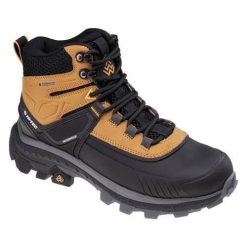 Buty trekkingowe męskie Hi-Tec 34935373171. Czarne buty trekkingowe męskie Hi-tec, z gumy, za kostkę, bez zapięcia, trekkingowe. W wyprzedaży za 339.00 zł.