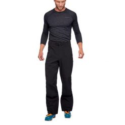 Męskie spodnie narciarskie Black Diamond Recon Stretch Ski Pants. Czarne spodnie materiałowe męskie Black Diamond, bez wzorów, sportowe. Za 729.99 zł.