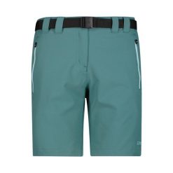 Damskie szorty bermudzkie CMP Capri. Zielone szorty damskie CMP, bez wzorów, eleganckie. Za 212.00 zł.