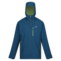 Kurtka Wodoodporna Męska Okara. Czarne kurtki męskie Regatta, m, bez wzorów, sportowe, bez kaptura. Za 383.99 zł.