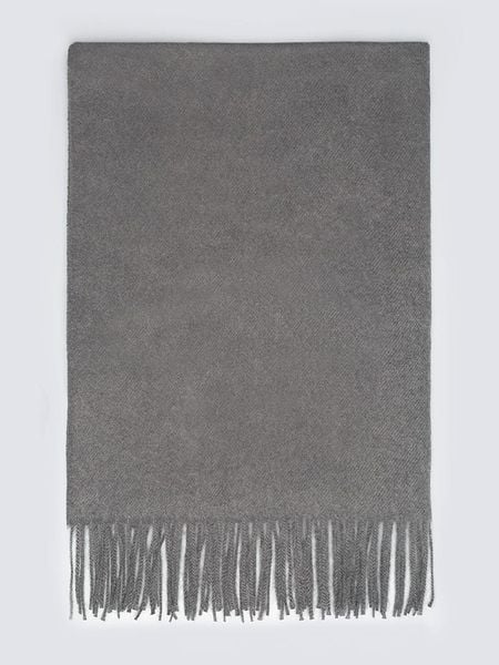 BIG STAR Szal w kolorze szarym - 210 x 74 cm rozmiar: onesize. Szare szaliki i kominy damskie Big Star, bez wzorów, z materiału. Za 64.99 zł.