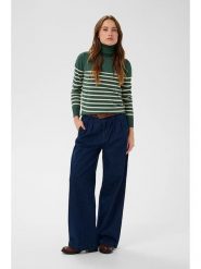 SAINT TROPEZ Golf w kolorze zielonym rozmiar: S. Zielone golfy damskie Saint Tropez, s, bez wzorów, bez ramiączek. Za 75.16 zł.