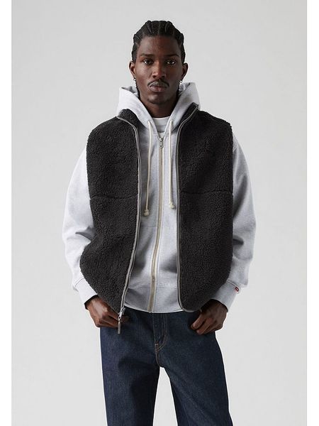 Levi´s Kamizelka w kolorze czarnym rozmiar: M. Czarne kamizelki męskie m. Za 148.61 zł.