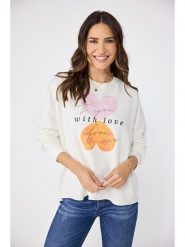 LIEBLINGSSTÜCK Bluza "Cyrene" w kolorze białym rozmiar: XS. Białe bluzy bez kaptura damskie LIEBLINGSSTÜCK, xs, z bawełny. Za 148.96 zł.