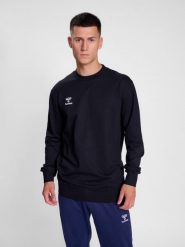 Bluza Hummel Go 2.0. Czarne bluzy bez kaptura męskie HUMMEL, xl, z bawełny. Za 243.00 zł.