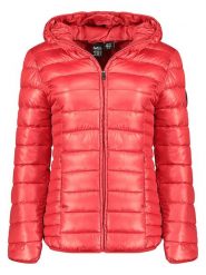 Geographical Norway Kurtka pikowana "Annecy" w kolorze czerwonym rozmiar: L. Czerwone kurtki damskie Geographical Norway, l, bez wzorów, bez kaptura. Za 105.14 zł.