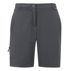 Spodenki Podróżne Damskie Odstraszające Owady. Szare szorty damskie Regatta, bez wzorów, sportowe. Za 183.99 zł.