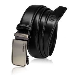 Skórzany pasek BETLEWSKI C30-TO CZARNY 120. Czarne paski męskie Betlewski, bez wzorów, ze skóry. Za 99.00 zł.