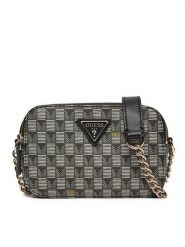 Guess Torebka HWJT93 44140 Czarny. Czarne torebki klasyczne damskie Guess, z aplikacjami, ze skóry, wizytowe, bez kołnierzyka, bez ramiączek. Za 279.99 zł.