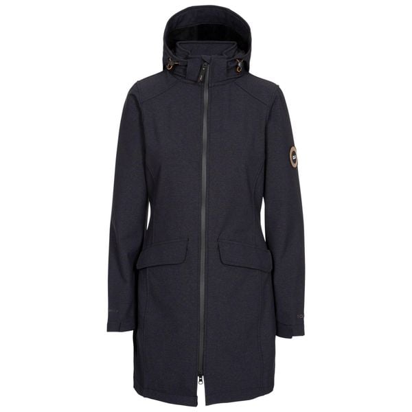 Kurtka Damska Maria Soft Shell. Czerwone kurtki damskie Trespass, m, bez wzorów, z elastanu, z kapturem. Za 898.99 zł.