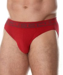 Slipy męskie bawełniane Brubeck COMFORT COTTON. Szare slipki męskie Brubeck, bez wzorów, z bawełny. Za 41.99 zł.