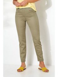 Relaxed by TONI Spodnie w kolorze khaki rozmiar: W21. Brązowe spodnie materiałowe damskie Relaxed by TONI, bez wzorów, z materiału, klasyczne. Za 123.53 zł.