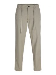 Jack & Jones Spodnie w kolorze beżowym rozmiar: M. Brązowe spodnie materiałowe męskie Jack & Jones, bez wzorów, z materiału. Za 154.95 zł.