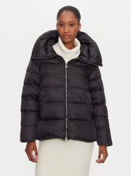 Hetregó Kurtka puchowa Erin 8N601 Czarny Regular Fit. Czarne kurtki damskie HETREGO, bez wzorów, z puchu, bez kaptura. Za 1,949.00 zł.