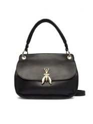 Patrizia Pepe Torebka 8B0312/L162-K103 Czarny. Czarne torebki klasyczne damskie Patrizia Pepe, bez wzorów, ze skóry, bez dodatków. Za 1,719.00 zł.