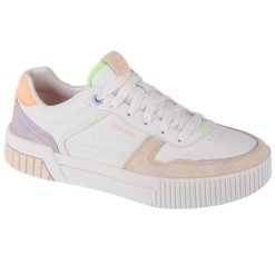 Buty sportowe Sneakersy damskie, Skechers Jade - Stylish Type. Białe buty sportowe na co dzień damskie Skechers, bez wzorów, trekkingowe. Za 279.99 zł.