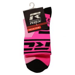 Skarpetki Rox R-running Step Medium Height Pink Flúor 35-38. Czerwone skarpetki męskie Roxy, bez wzorów, z elastanu. Za 1,297.99 zł.