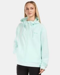 Damska bawełna bluza z kapturem Kilpi BAYA-W. Zielone bluzy z kapturem damskie Kilpi, z bawełny. Za 422.05 zł.