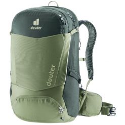 Plecak rowerowy Deuter Trans Alpine Pro 28. Zielone plecaki męskie Deuter, bez wzorów, z materiału. Za 841.49 zł.