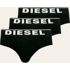 Diesel - Slipy (3-pack). Czarne slipki męskie Diesel, bez wzorów, z bawełny. Za 159.90 zł.