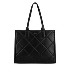 Torebka JENNY. Czarne torebki klasyczne damskie Jenny, bez wzorów, bez dodatków. Za 159.99 zł.