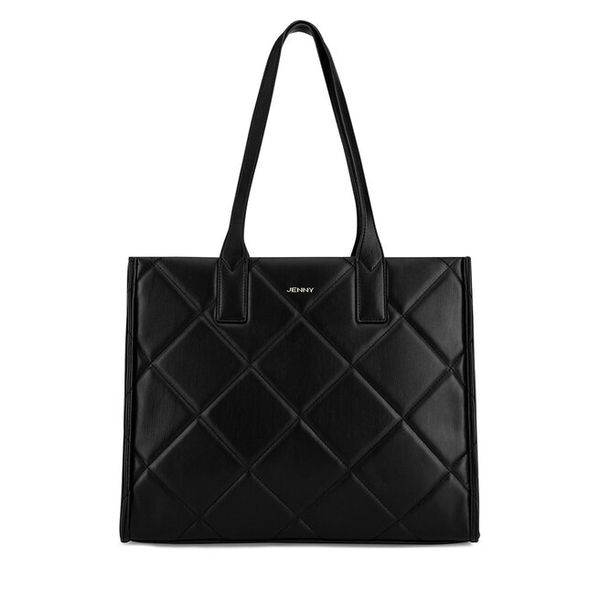 Torebka JENNY. Czarne torebki klasyczne damskie Jenny, bez wzorów, bez dodatków. Za 159.99 zł.