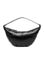JENNY Torebka C-JEN-L-009-08 Czarny. Czarne torebki klasyczne damskie Jenny, bez wzorów, z materiału, bez dodatków. Za 129.99 zł.