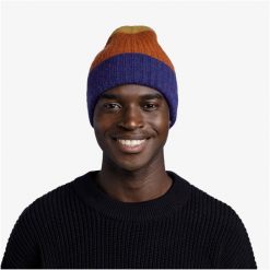 Czapka zimowa dla doroasłych BUFF Knitted Beanie. Fioletowe czapki męskie Buff, na zimę, bez wzorów, sportowe. Za 169.69 zł.